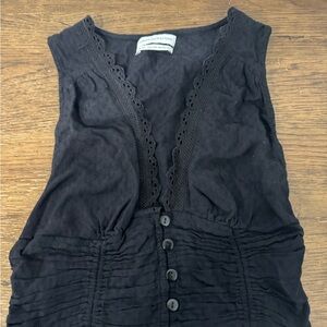 Urban Outfitters Black Sleeveless Blouse